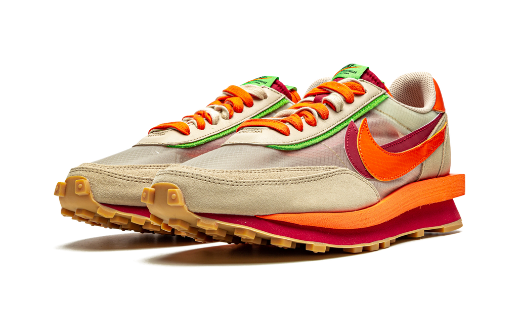 NIKE LDWaffle Sacai x Clot - Net Orange Blaze