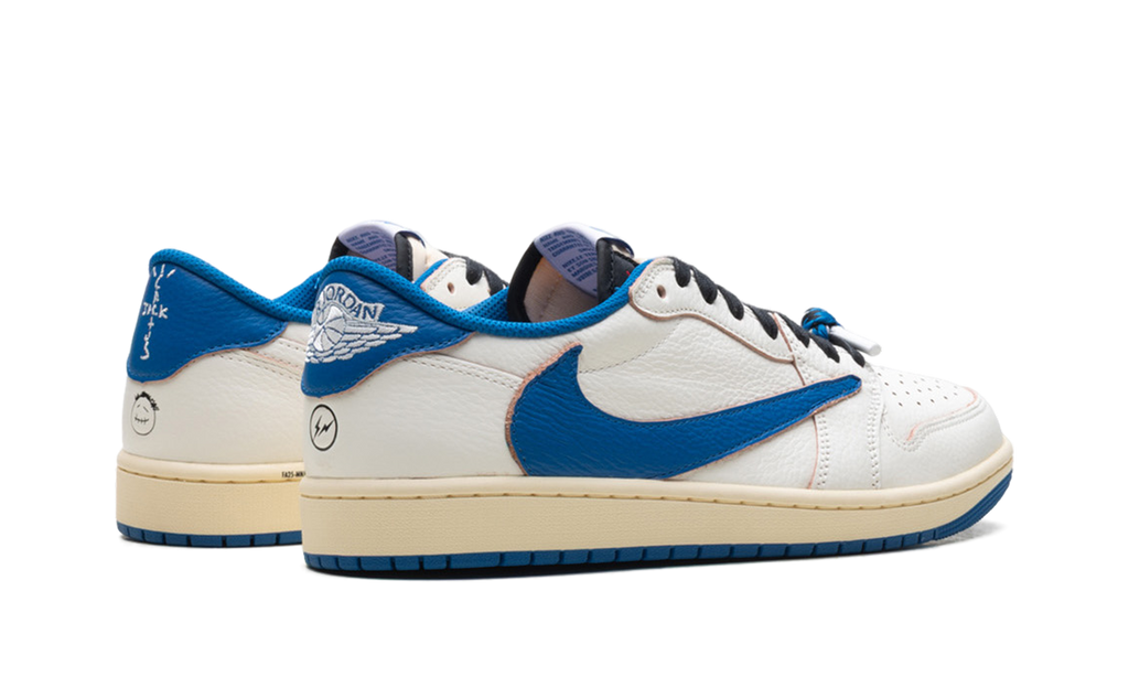 Air Jordan 1 Low Travis Scott - Fragment - Sail