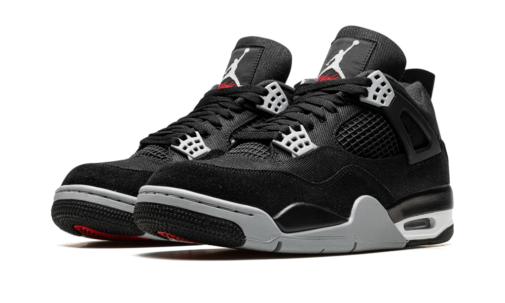 Air Jordan 4 Black Canvas