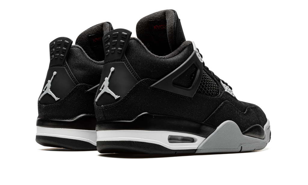 Air Jordan 4 Black Canvas