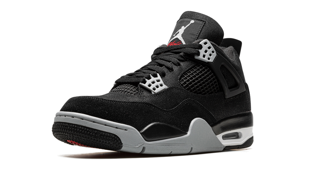 Air Jordan 4 Black Canvas