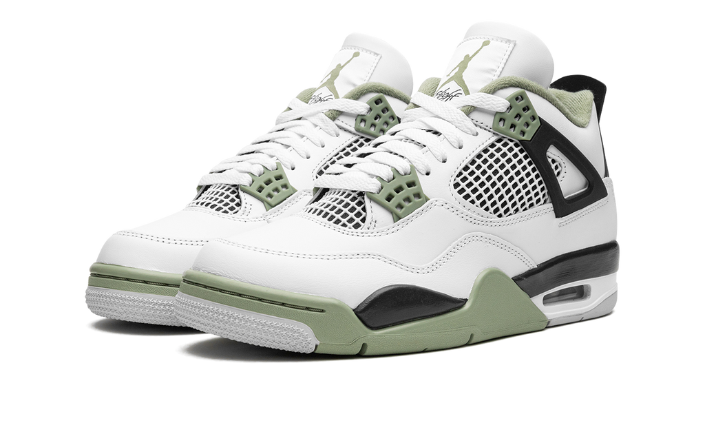 Air Jordan 4 Retro WMNS Seafoam Oil Green
