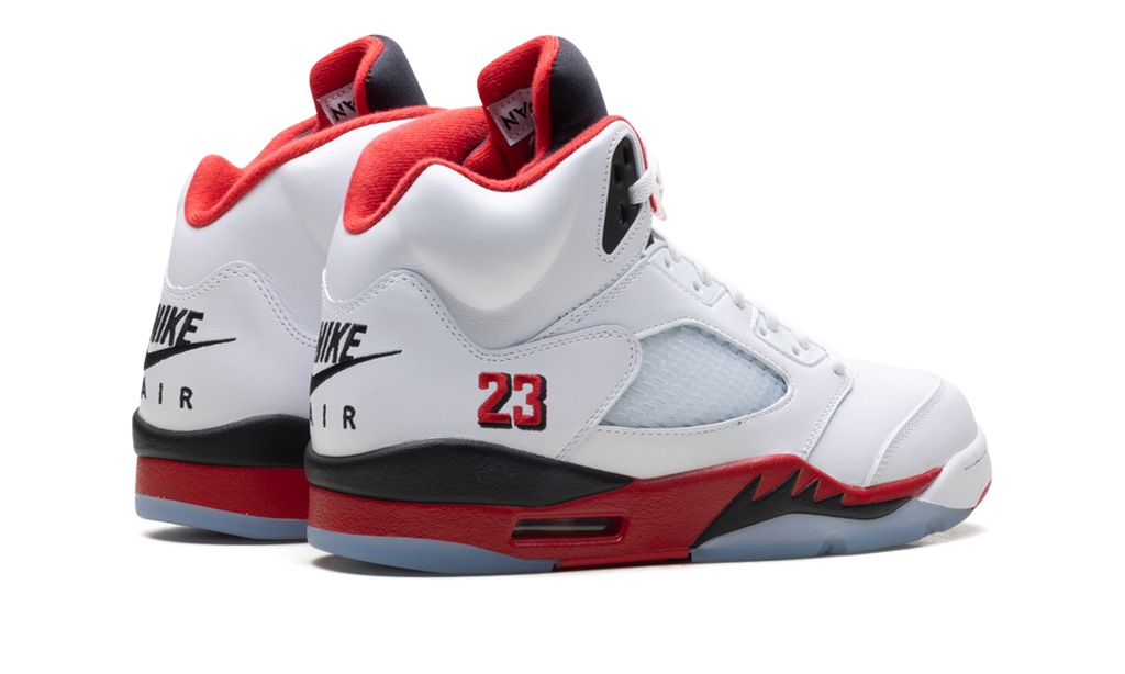 Air Jordan 5 Fire Red - Black Tongue (2025)