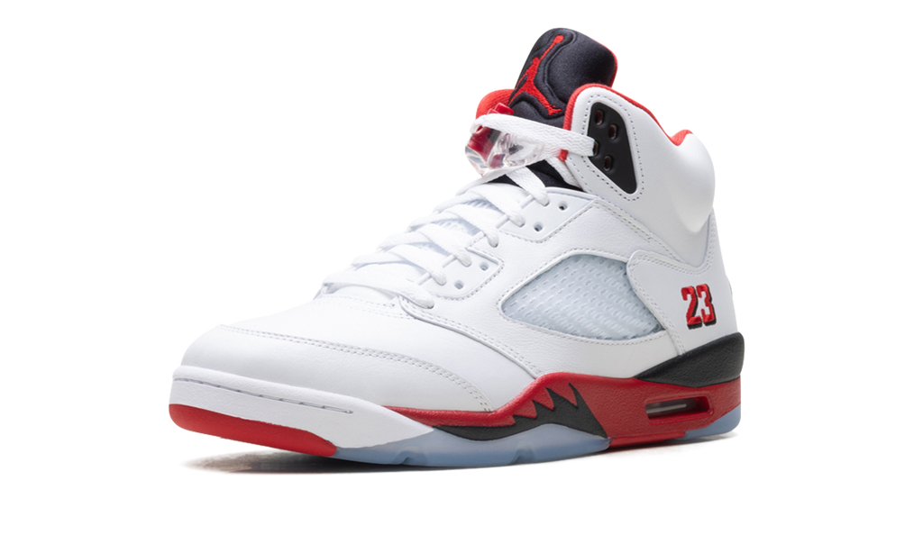 Air Jordan 5 Fire Red - Black Tongue (2025)